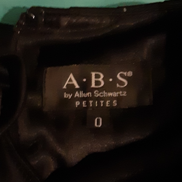 ** A.B.S BY ALLEN SCHWARTZ COCKTAIL DRESS, SIZE O PETITE - Picture 10 of 11